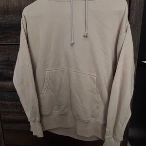 Men's Beige Hoodie